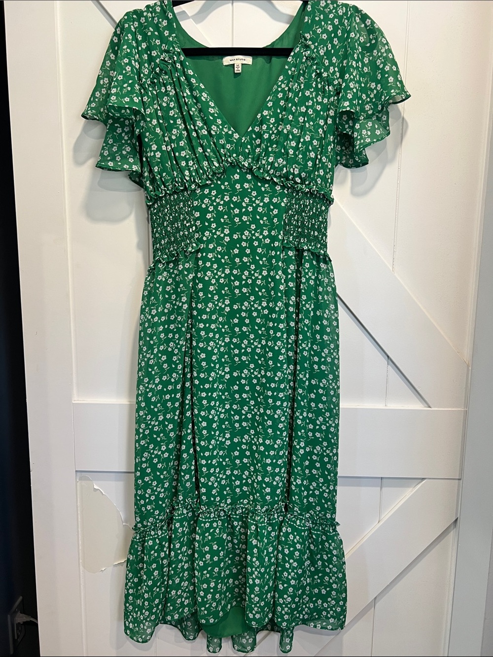 Max Studio | Floral Ruffle Dress